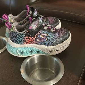 Skechers heart light toddler shoes